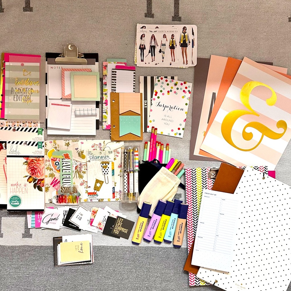 COPY for Julie - Pop of Color Planner Bundle